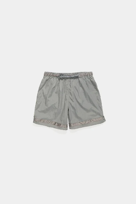 rib stretch shorts -rib stretch shorts -Effo Short - Stone