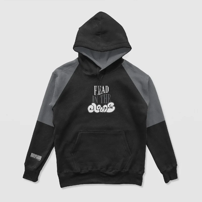 swell pattern hoodies -Head In The Clouds Color Block Hoodie