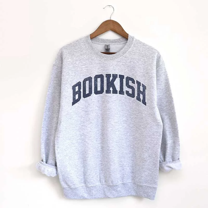 relaxed sweatshirts for women -Bookish Gift for Book Lover Sweatshirt