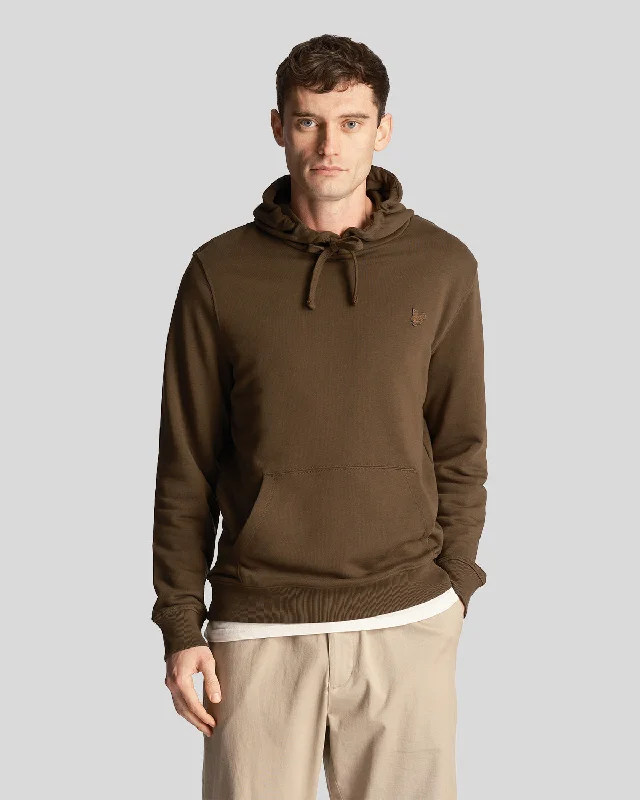 safari style hoodies -Tonal Eagle Pullover Hoodie