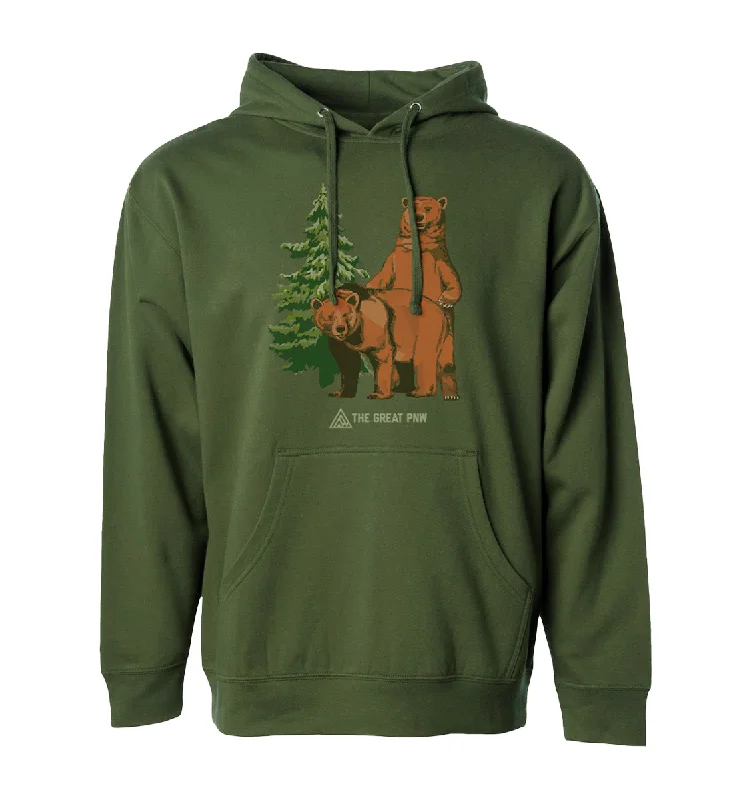 retro trend hoodies -Woodsy Hoodie