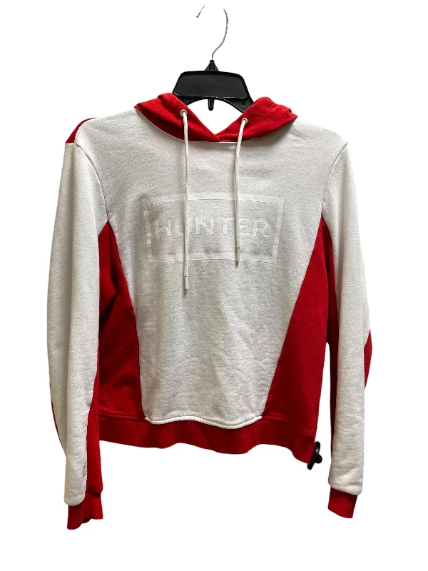 wild stripe sweatshirts -Sweatshirt Hoodie By Hunter In Red, Size: Xs