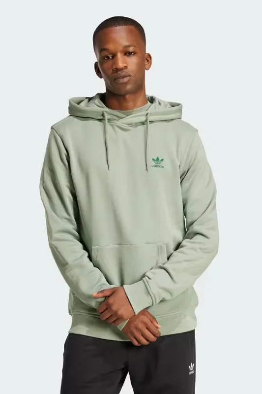 animal pattern hoodies -Essential Hoodie FT Silver Green