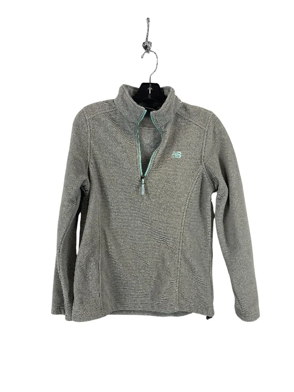 blush slogan sweatshirts -Athletic Sweatshirt Collar By New Balance In Grey, Size: S