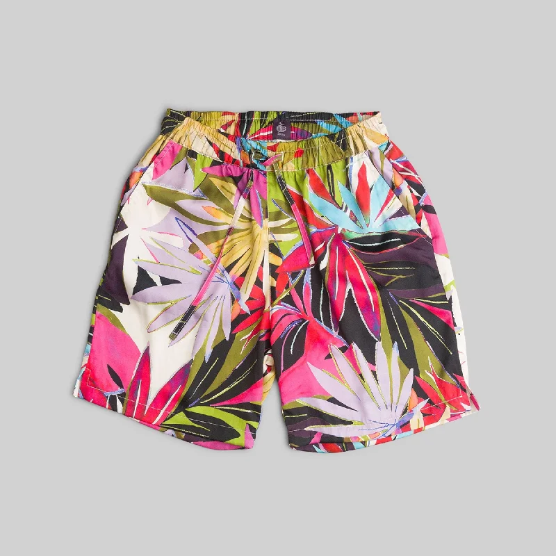 Saturday relaxed shorts -Saturday relaxed shorts -Silk Camp Shorts