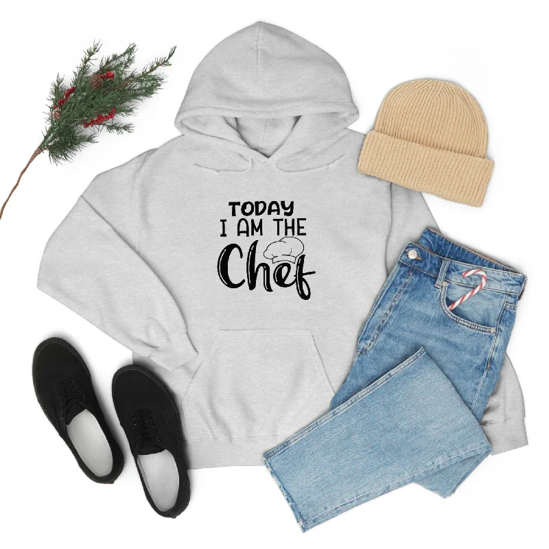 pixel abstract hoodies -I Am The Chef - Unisex Hooded Sweatshirt