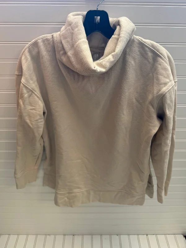 toon abstract sweatshirts -Sweatshirt Collar By Athleta In Beige, Size: S