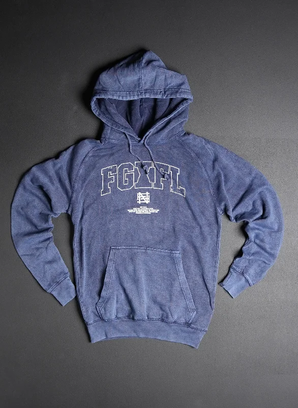 vine hoodies botanical -ARCH HOODIE - NAVY