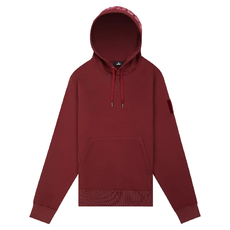 pixel vibe hoodies -Krys Hoodie | Garnet