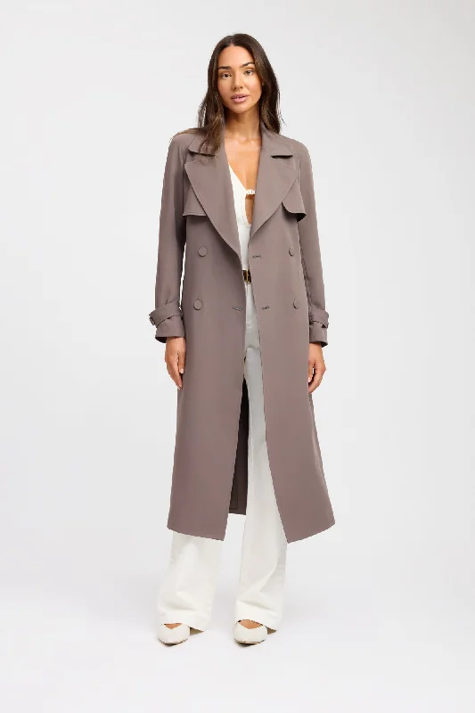 cozy suede jackets -Lars Core Trench