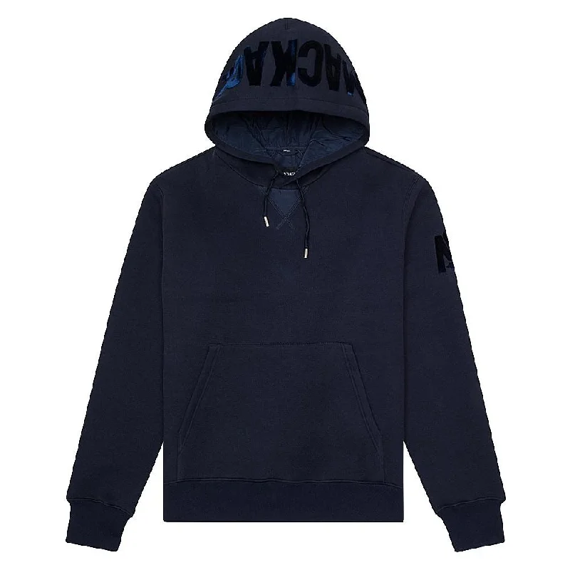 brainy geometric hoodies -Krys Hoodie | Navy