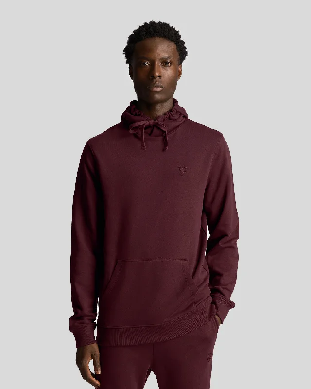 gradient trend hoodies -Tonal Eagle Pullover Hoodie