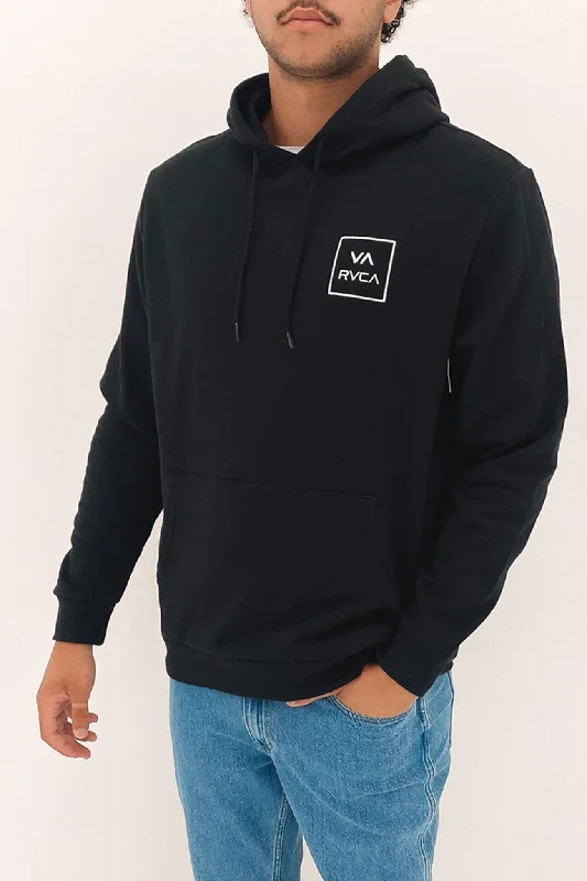 animal art hoodies -RVCA All The Ways Hoodie Black