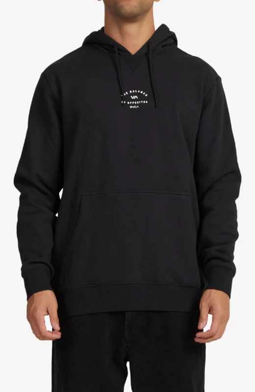 rugged design hoodies -VA Arch Hoodie RVCA Black