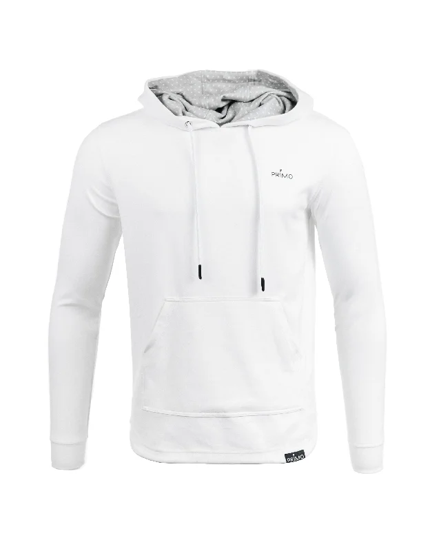 animal geometric hoodies -White Golf Hoodie