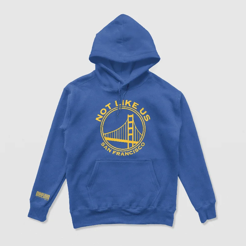 quirky art hoodies -Not Like Us Hoodie (San Francisco Edition)