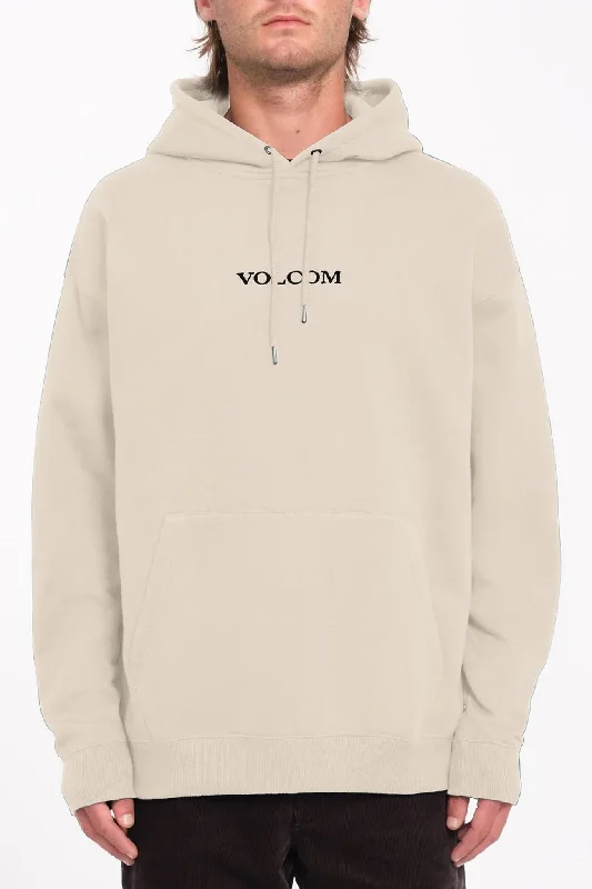 retro design hoodies -Volcom Stone Pullover Fleece Dust Heather