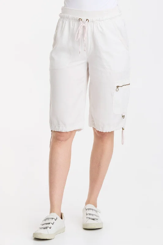 flowy cuff shorts -flowy cuff shorts -Jaran Bermuda