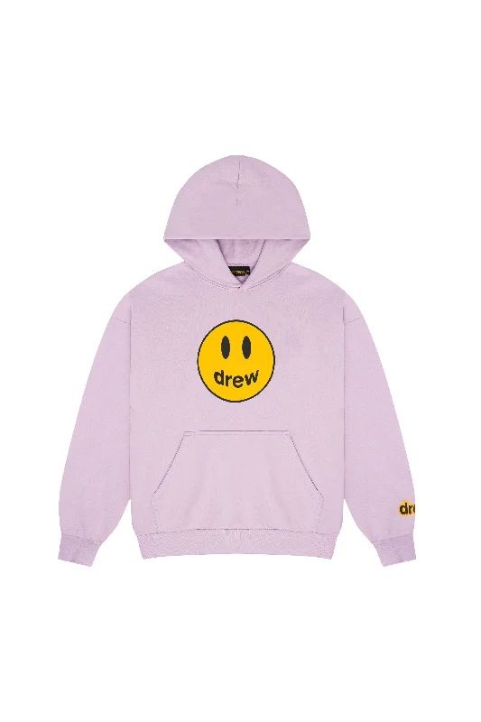 pixel trend hoodies -mascot oversized hoodie - lilac