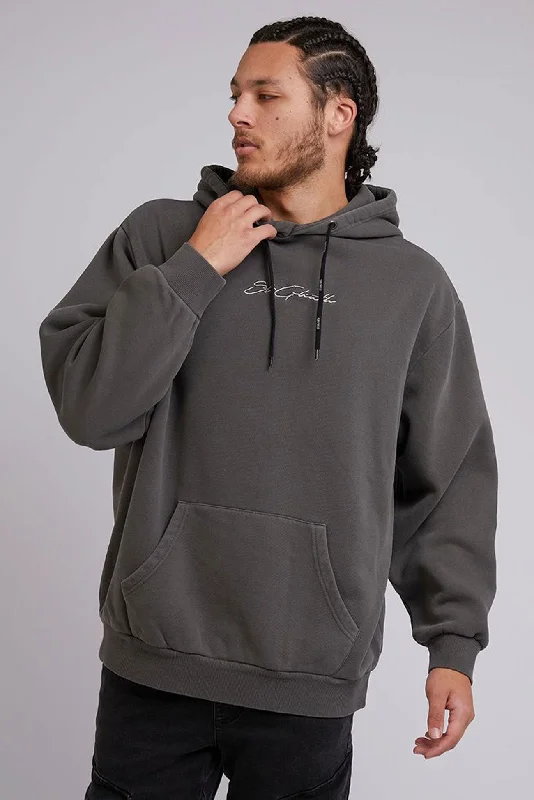 safari pattern hoodies -Elite Hoody Coal