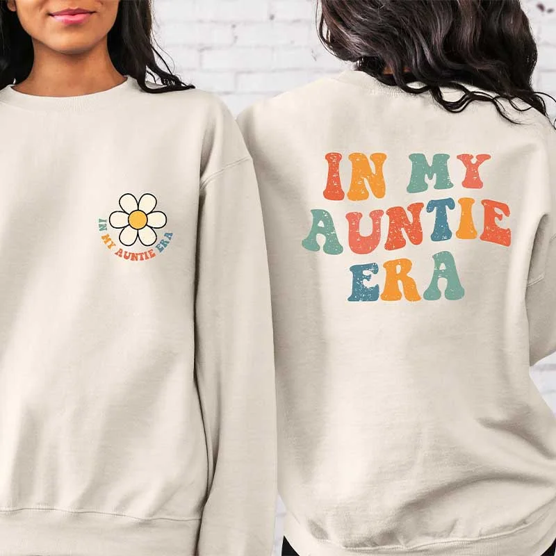 cosmic sweatshirts space -In My Auntie Era Favorite Cool Sweatshirt