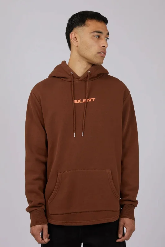 kin design hoodies -Explore Hoody Chocolate