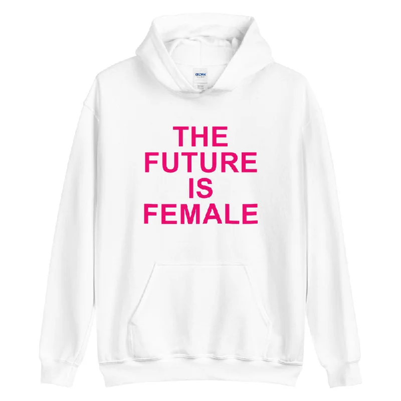 rad aunt hoodies -THE ESSENTIAL UNISEX HOODIE WHITE