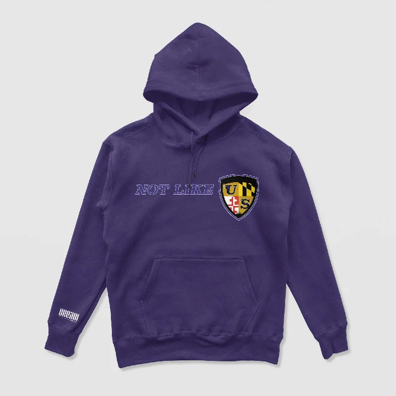 pixel design hoodies -Not Like Us Hoodie (Baltimore Edition)