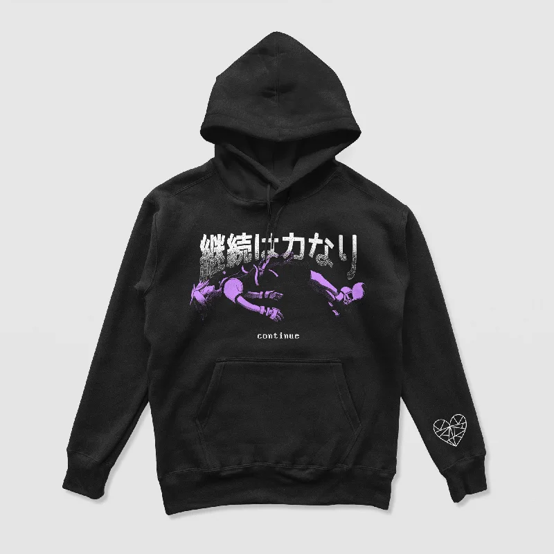 sweat pattern hoodies -Continue Hoodie