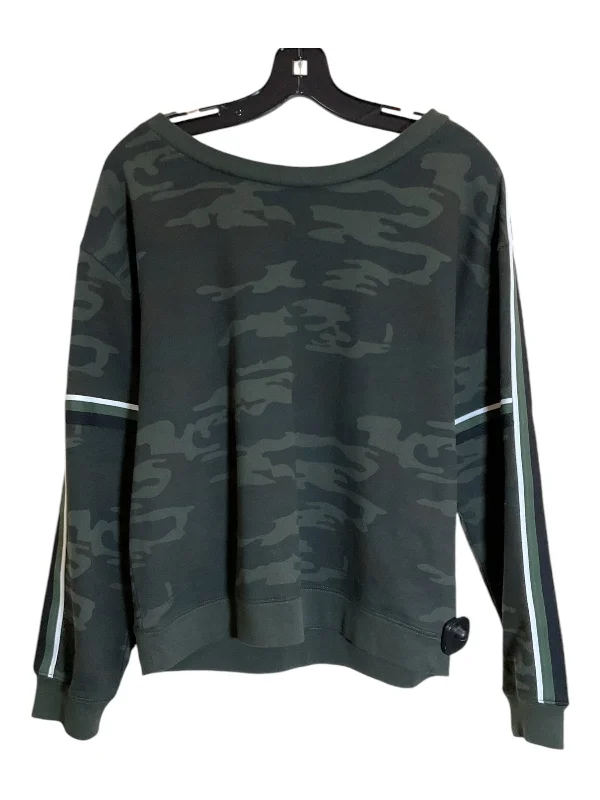 rock abstract sweatshirts -Sweatshirt Crewneck By Anthropologie In Green, Size: S