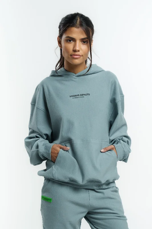 lush slogan hoodies -S3J024MI Organic Cotton & Bamboo Oversized Hoodie