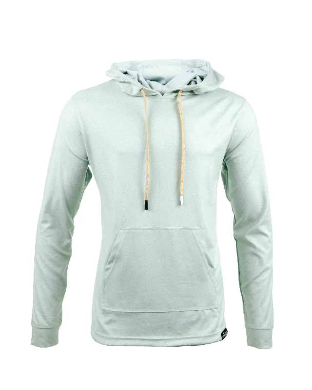 thick geometric hoodies -Speckled Sage Golf Hoodie