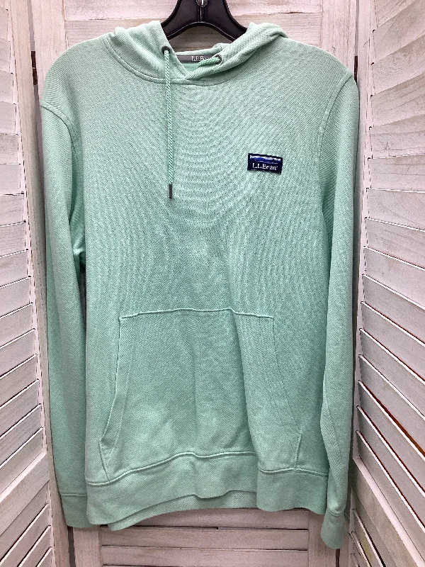 witty slogan sweatshirts -Sweatshirt Hoodie By L.l. Bean In Teal, Size: S