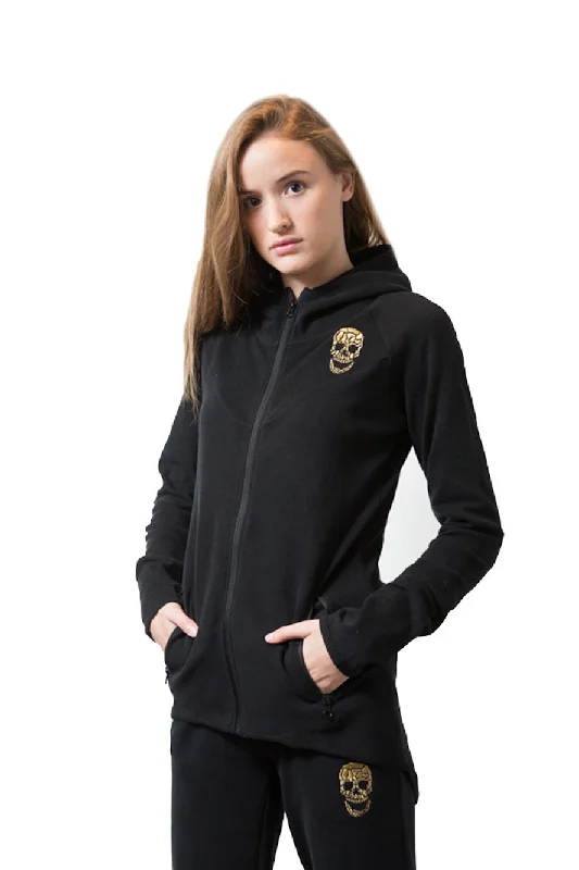 swell hoodies surfing -Ladies Zip Hoodie