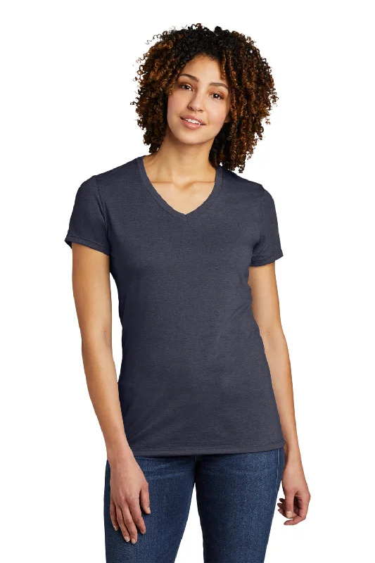 trail resilient t-shirts -trail resilient t-shirts -trail resilient t-shirts -Allmade Womens Short Sleeve V-Neck T-Shirt - Rebel Blue