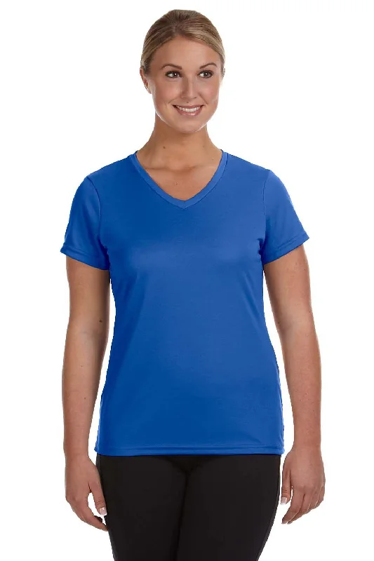 warm long t-shirts -warm long t-shirts -warm long t-shirts -Augusta Sportswear Womens Moisture Wicking Short Sleeve V-Neck T-Shirt - Royal Blue