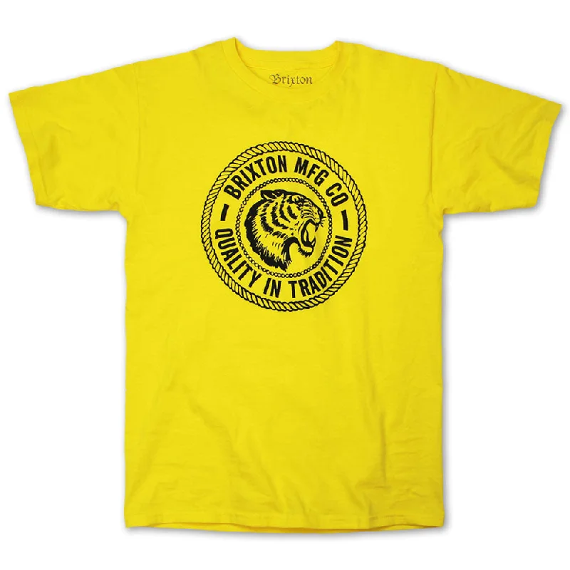 soft airy t-shirts -soft airy t-shirts -soft airy t-shirts -Brixton Cambridge T-Shirt Yellow