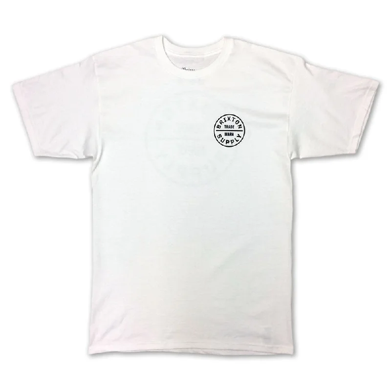 airy summer t-shirts -airy summer t-shirts -airy summer t-shirts -Brixton Oath T-Shirt White