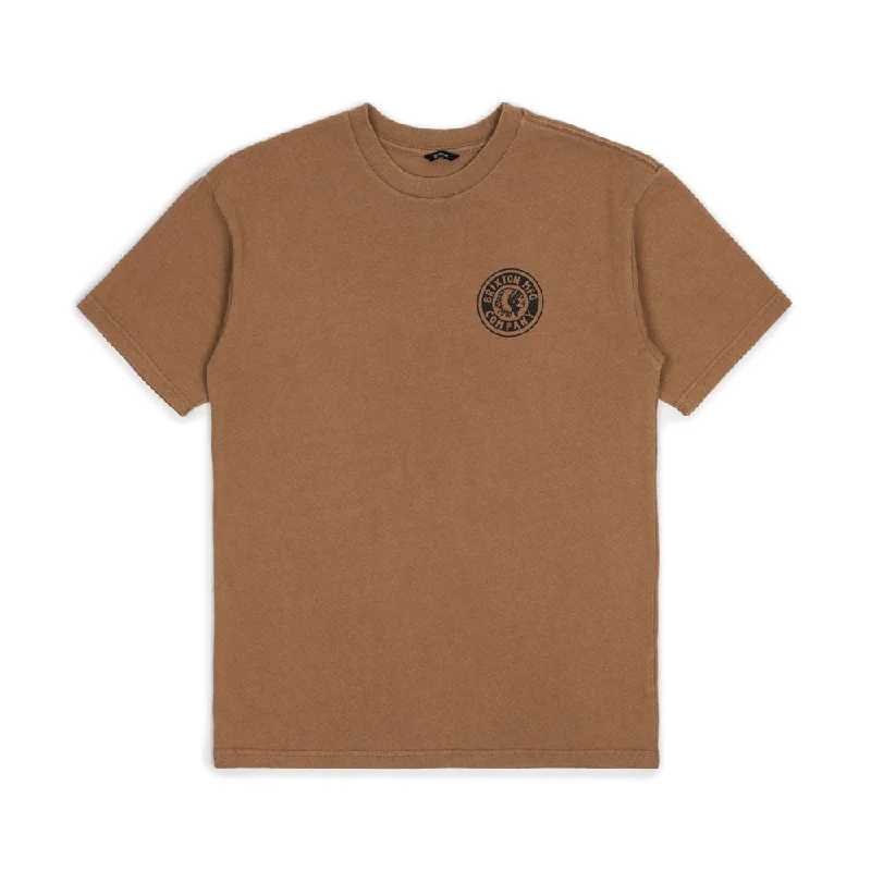 luxe modal t-shirts -luxe modal t-shirts -luxe modal t-shirts -Brixton Rival II T-Shirt Tobacco