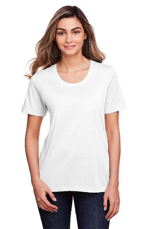 jersey silky t-shirts -jersey silky t-shirts -jersey silky t-shirts -Core 365 Womens Fusion ChromaSoft Performance Moisture Wicking Short Sleeve Scoop Neck T-Shirt - White