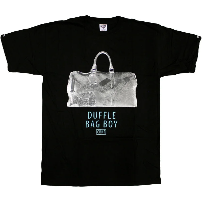 extended cozy t-shirts -extended cozy t-shirts -extended cozy t-shirts -Crooks & Castles Duffle Bag T-Shirt Black