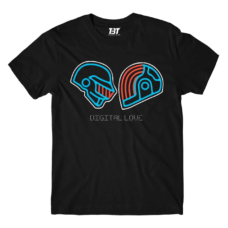 rib stretch t-shirts -rib stretch t-shirts -rib stretch t-shirts -Daft Punk T shirt - Digital Love