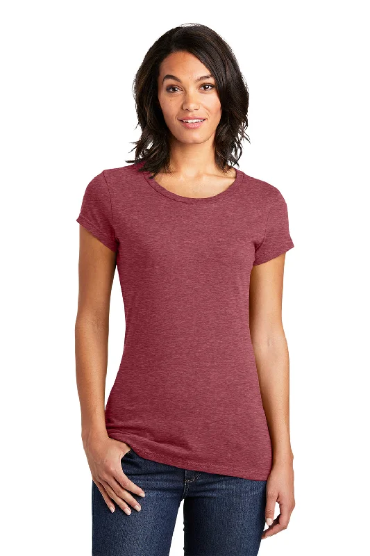 soft blend t-shirts -soft blend t-shirts -soft blend t-shirts -District Womens Very Important Short Sleeve Crewneck T-Shirt - Heather Red