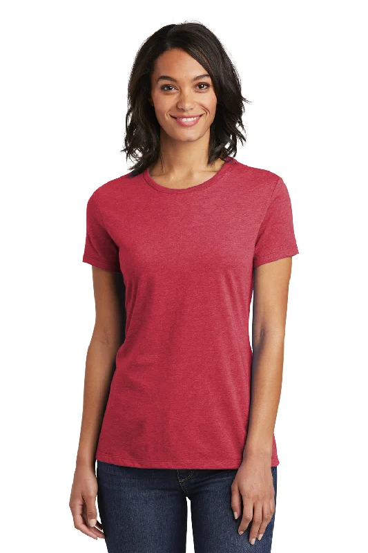 thermal cozy t-shirts -thermal cozy t-shirts -thermal cozy t-shirts -District Womens Very Important Short Sleeve Crewneck T-Shirt - Heather Red