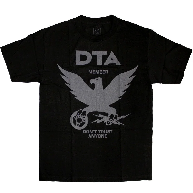 retro logo t-shirts -retro logo t-shirts -retro logo t-shirts -DTA RS Eagle New T-shirt Black Grey