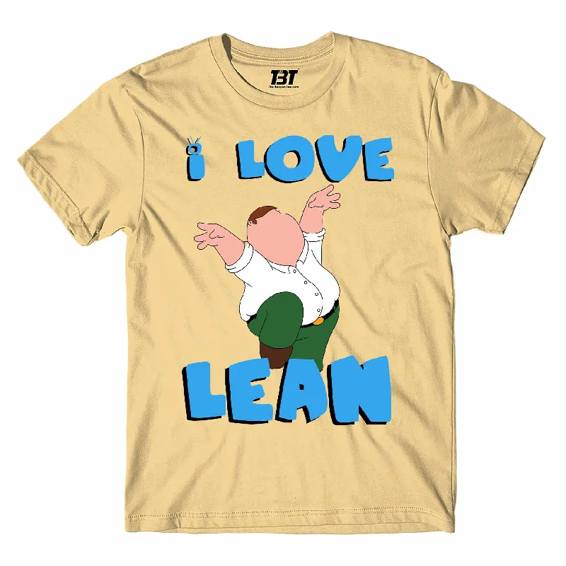 light travel t-shirts -light travel t-shirts -light travel t-shirts -Family Guy T shirt - I Love Lean