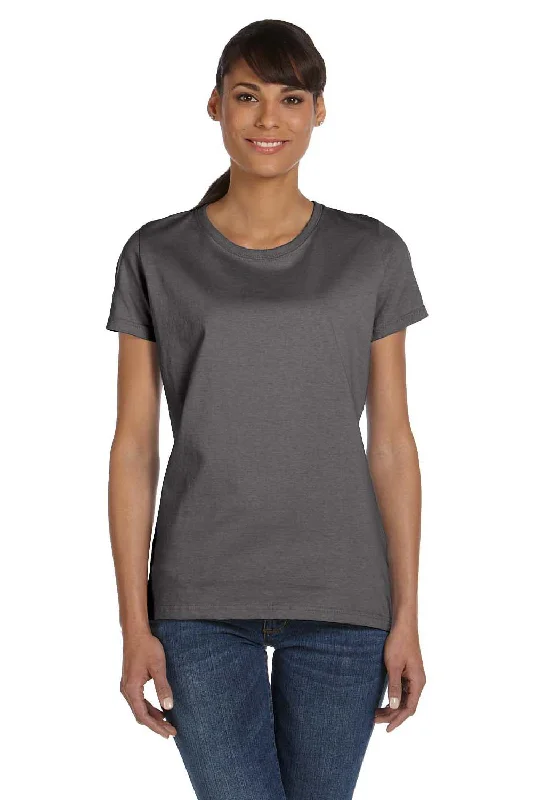 flowy cuff t-shirts -flowy cuff t-shirts -flowy cuff t-shirts -Fruit Of The Loom Womens HD Jersey Short Sleeve Crewneck T-Shirt - Charcoal Grey