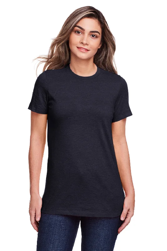 high collar t-shirts -high collar t-shirts -high collar t-shirts -Gildan Womens Softstyle CVC Short Sleeve Crewneck T-Shirt - Navy Blue Mist