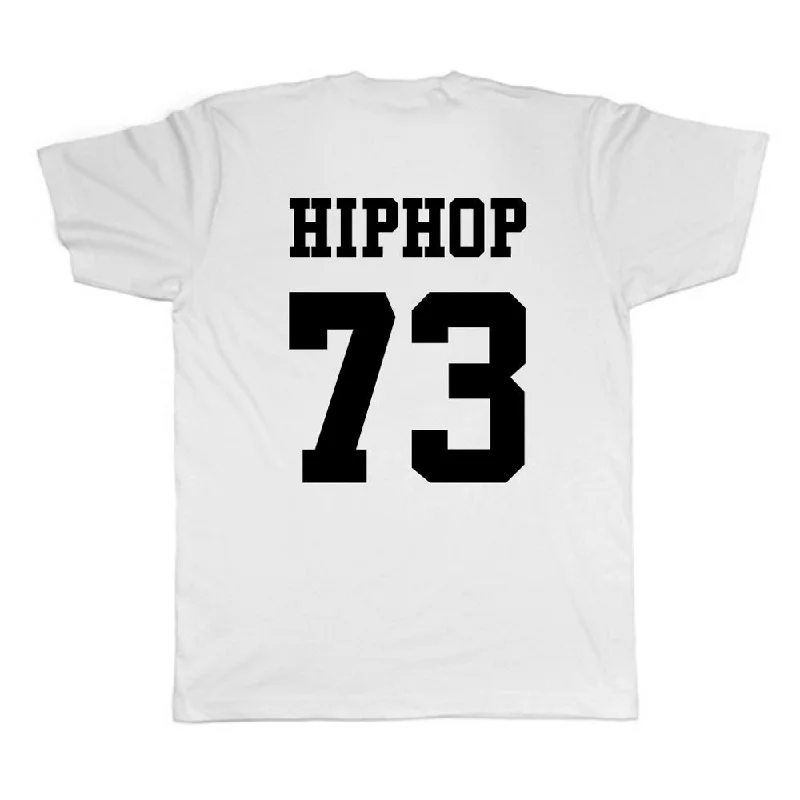 plaid casual t-shirts -plaid casual t-shirts -plaid casual t-shirts -HIPHOP73 T-Shirt White