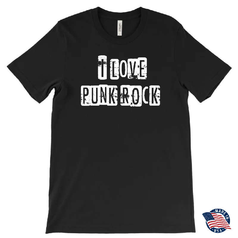 neat fitted t-shirts -neat fitted t-shirts -neat fitted t-shirts -I LOVE PUNK ROCK Men's T-Shirt